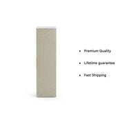 Octavia Matt Oat 350mm Tall Wall Hung Unit
