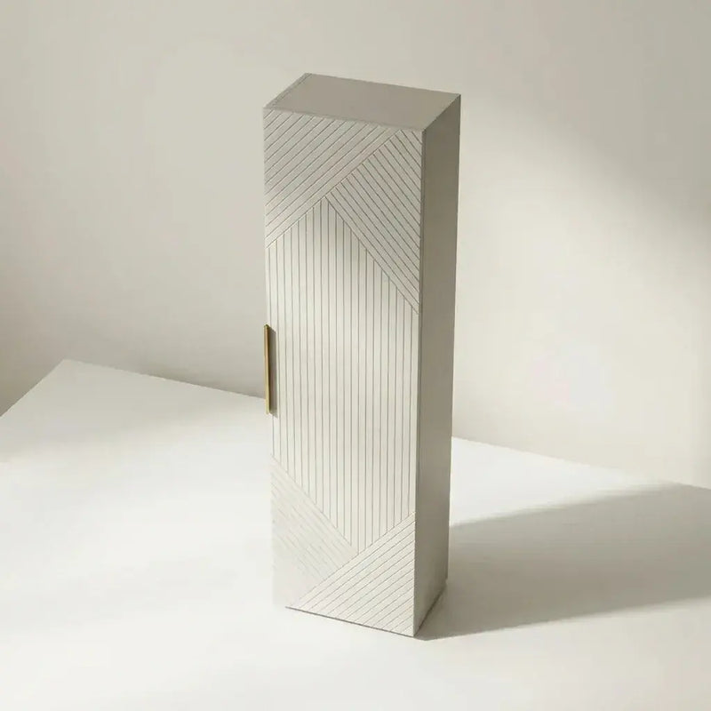 Octavia Matt Oat 350mm Tall Wall Hung Unit