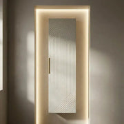 Octavia Matt Oat 350mm Tall Wall Hung Unit