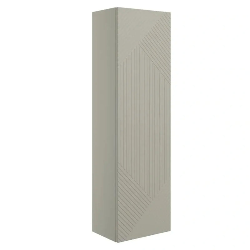 Octavia Matt Oat 350mm Tall Wall Hung Unit