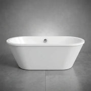 Omnia Freestanding Bath, White, 1700 x 755mm