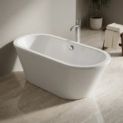 Omnia Freestanding Bath, White, 1700 x 755mm