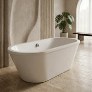 Omnia Freestanding Bath, White, 1700 x 755mm