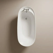 Ophelia 1700 x 780mm Single Ended Freestanding Slipper Bath | Luxury Tap Ledge Design