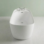 Ophelia 1700 x 780mm Single Ended Freestanding Slipper Bath | Luxury Tap Ledge Design