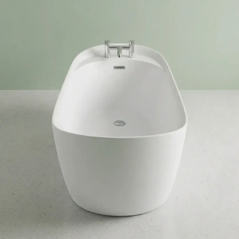 Ophelia 1700 x 780mm Single Ended Freestanding Slipper Bath | Luxury Tap Ledge Design