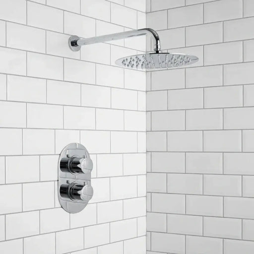Orla Round Concealed Shower Valve & Kit Pack 1 - Chrome