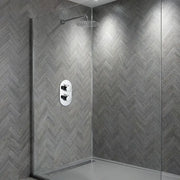 Orla Round Concealed Shower Valve & Kit Pack 1 - Chrome