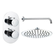 Orla Round Concealed Shower Valve & Kit Pack 1 - Chrome