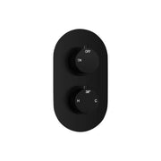 Orla Round Concealed Shower Valve & Kit Pack 1 - Matt Black