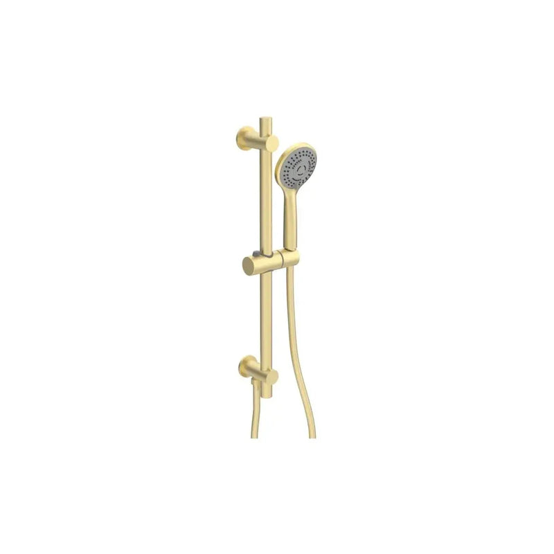 Orla Round Concealed Shower Valve & Kit Pack 2 - Brushed Brass