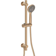 Orla Round Riser Rail Kit w/Elbow & 3 Mode Handset - Brushed Bronze
