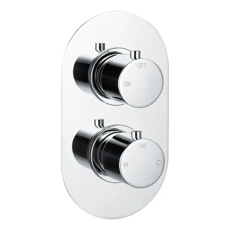 Orla Round Shower Valve & Kit Pack 1 - Chrome