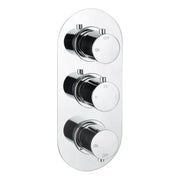 Orla Round Shower Valve & Kit Pack 3 - Chrome