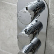 Orla Shower Pack - Twin Outlet - Triple Shower Handle Shower Valve
