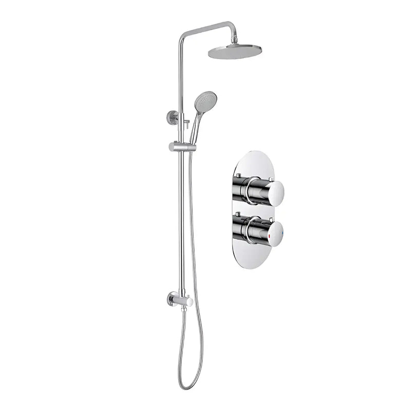 Orla Shower Pack - Two Outlet - Twin Shower Handle Shower Valve