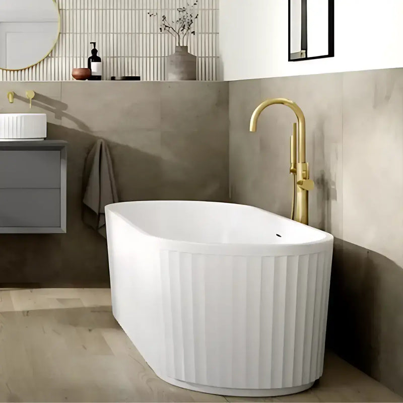 Paradias Fluted Freestanding Bath 1700 x 750mm