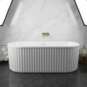 Paradias Fluted Freestanding Bath 1700 x 750mm