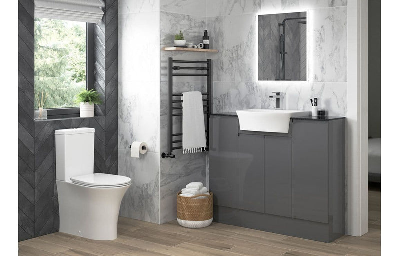 Parum 500 x 400mm Semi Recessed Basin