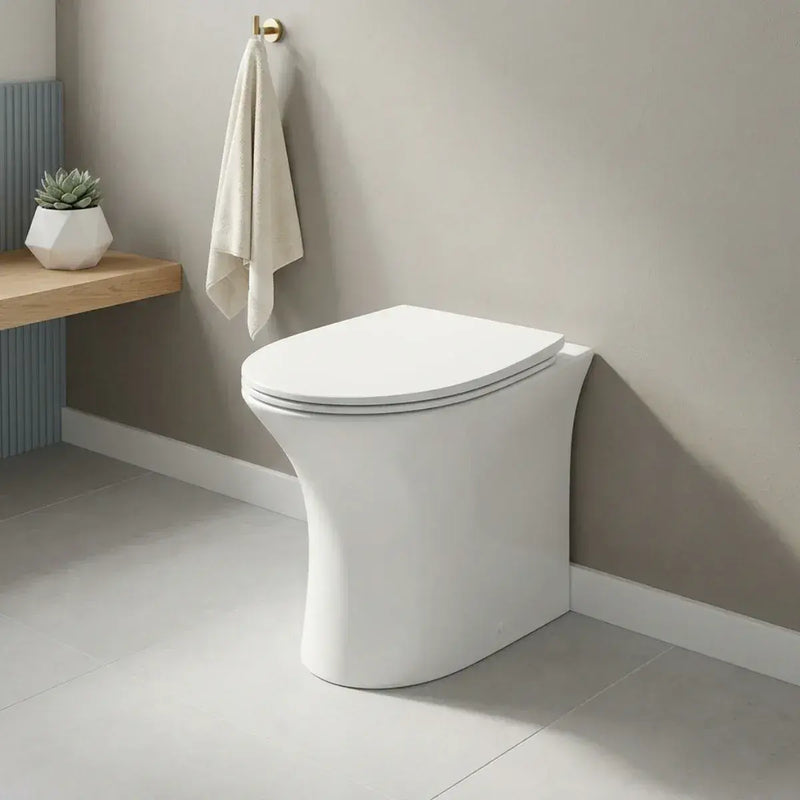 Parum Back To Wall Toilet With Soft Close Seat