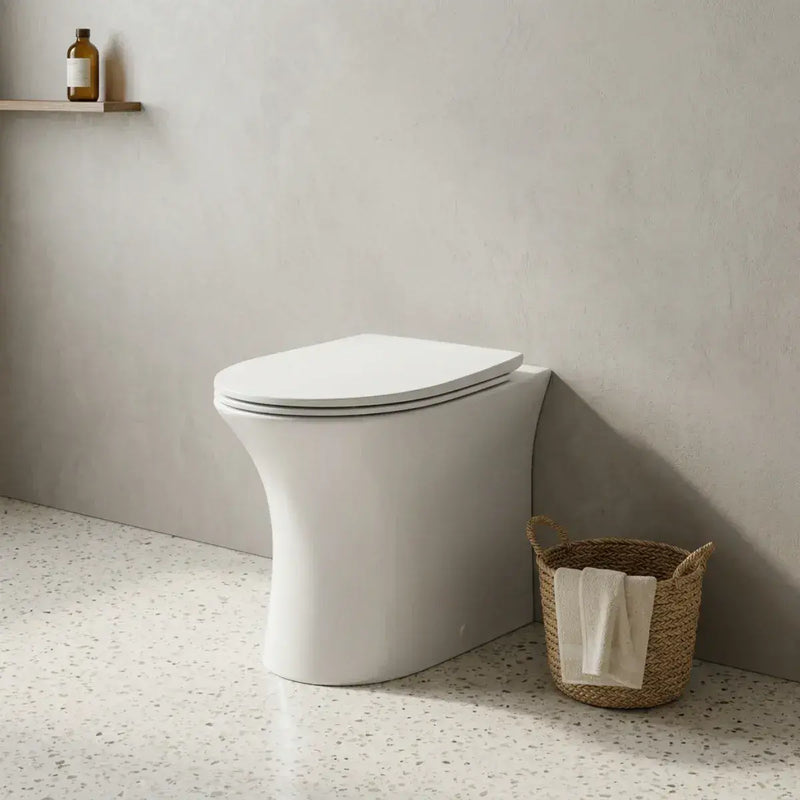 Parum Back To Wall Toilet With Soft Close Seat