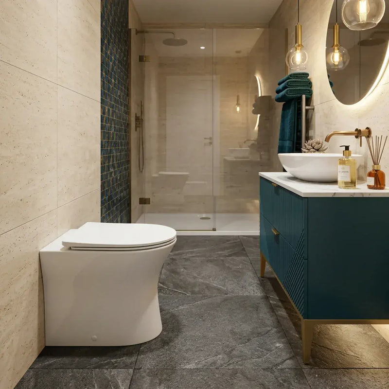 Parum Back To Wall Toilet With Soft Close Seat