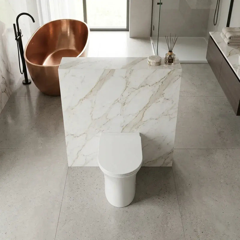 Parum Back To Wall Toilet With Soft Close Seat