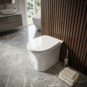 Parum Back To Wall Toilet With Soft Close Seat