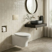 Parum Rimless Wall Hung Toilet With Soft Close Seat