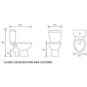 Pesco Brushed Brass 800mm Quadrant Shower Pack