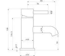 Pesco Brushed Brass 900mm Quadrant Shower Pack