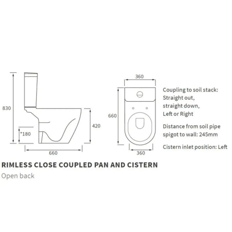 Pesco Brushed Brass 900mm Quadrant Shower Pack