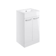 Porto Vanity Unit, 1675x700mm Bath, Bathroom Pack with Bath & Taps