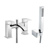 Porto Vanity Unit, 1675x700mm Bath, Bathroom Pack with Bath & Taps
