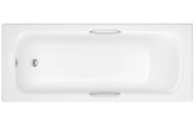 Premium 8mm Reinforced 1600 x 700mm Bath | Twin Grips & Anti-Slip Base