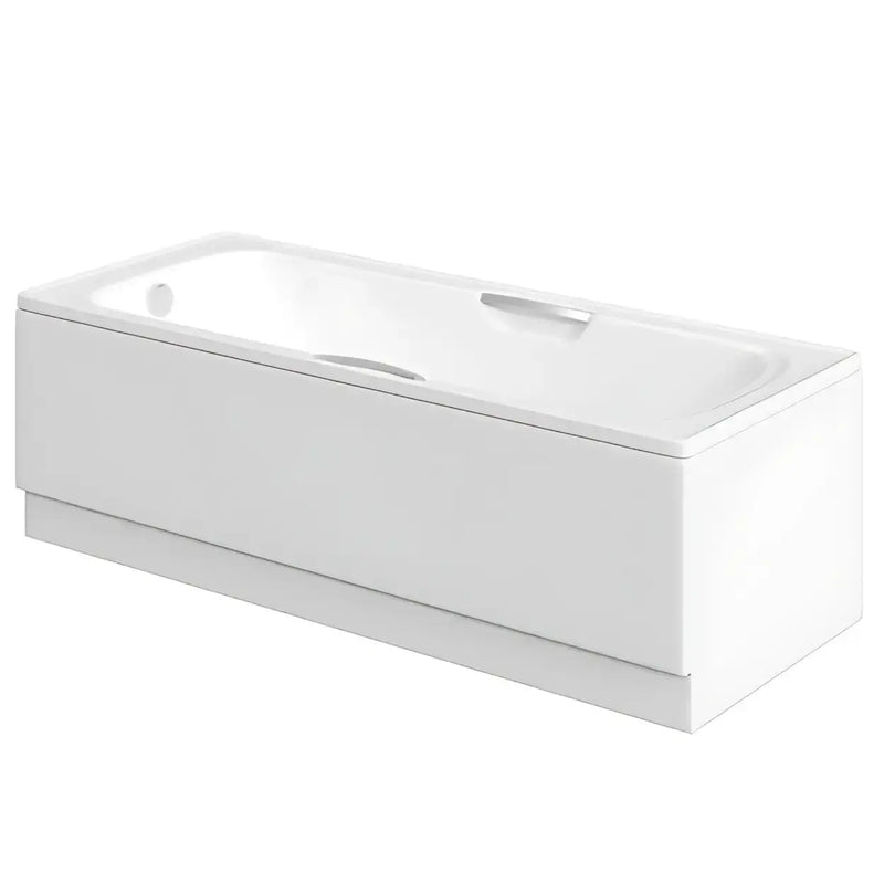 Premium 8mm Reinforced 1600 x 700mm Bath | Twin Grips & Anti-Slip Base