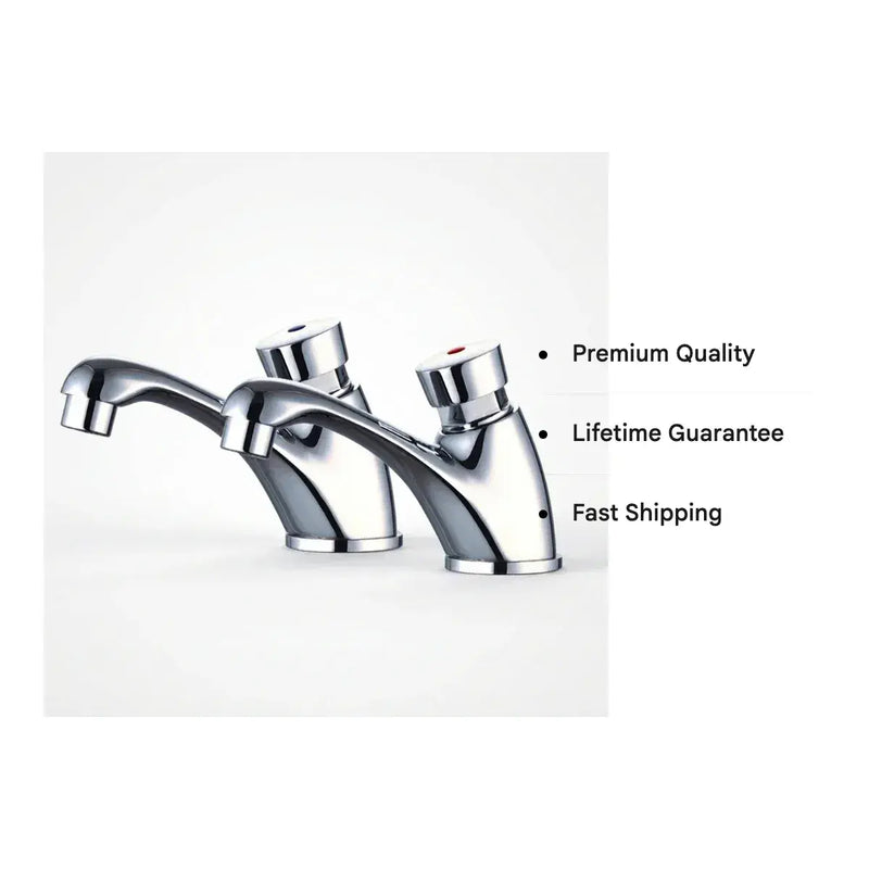 RAK Ceramics Non Concussive Basin Taps (pair)