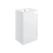 Reinforced Emery Round Double Ended Bath, Basin Unit, Close Coupled Toilet, Taps, Wastes