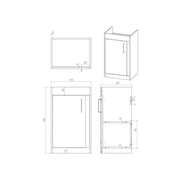 Reinforced Emery Round Double Ended Bath, Basin Unit, Close Coupled Toilet, Taps, Wastes