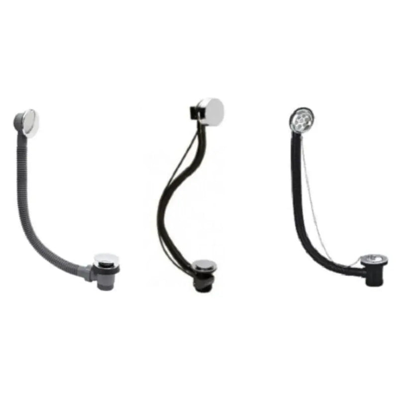 Reinforced Emery Round Double Ended Bath, Pedestal Basin, Close Coupled Toilet, Taps, Bath Waste