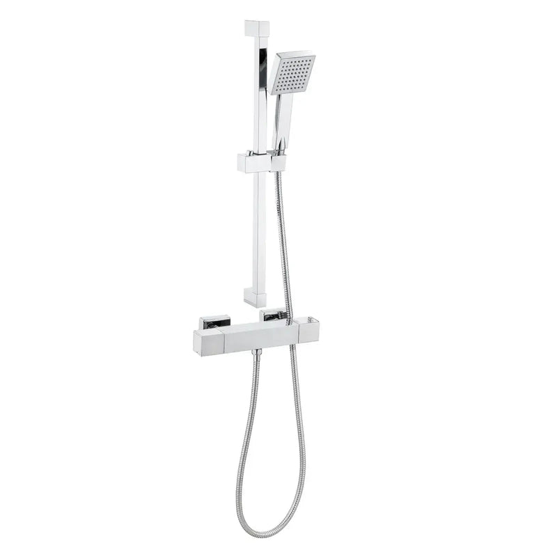 Revatin Cool-Touch Thermostatic Bar Mixer Shower - Chrome