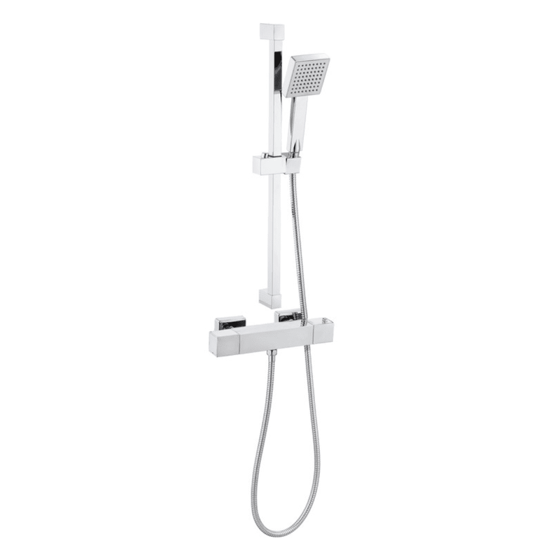 Revatin Cool Touch Thermostatic Bar Mixer Shower, Square