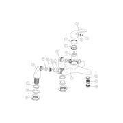 Rion Bath Filler Tap - Chrome