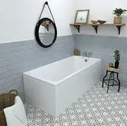 Rockall 1800 x 800mm Bath with Waterproof Vanity Unit & Panel Pack