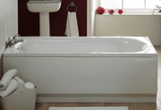 Rockstone Kaya Reinforced Bath Pack With Modern Basin and Toilet - Bath, Panel, Basin & Toilet (No Taps)
