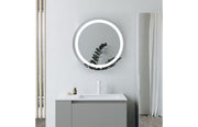 Round Mirror, 600mm, Front Lit, LED