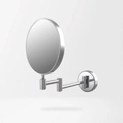 Ryel Round Cosmetic Bathroom Mirror - Chrome