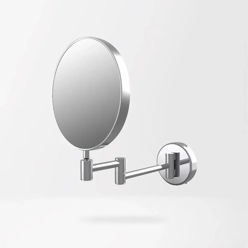 Ryel Round Cosmetic Bathroom Mirror - Chrome