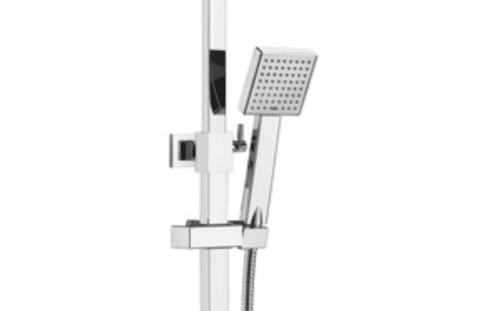 Sagittas Thermostatic Bar Mixer with Overhead and Handset Outlets