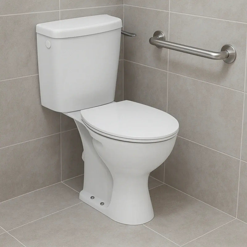 Sandringham 21 Comfort Height Toilet with Spatula Lever & Seat